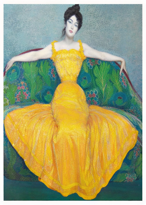 Max Kurzweil - Lady in Yellow  Hakyarts