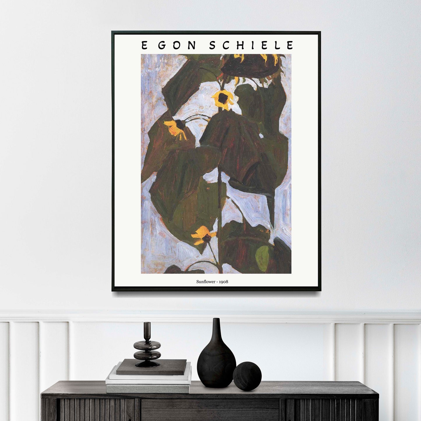 Egon Schiele - Sunflower Poster