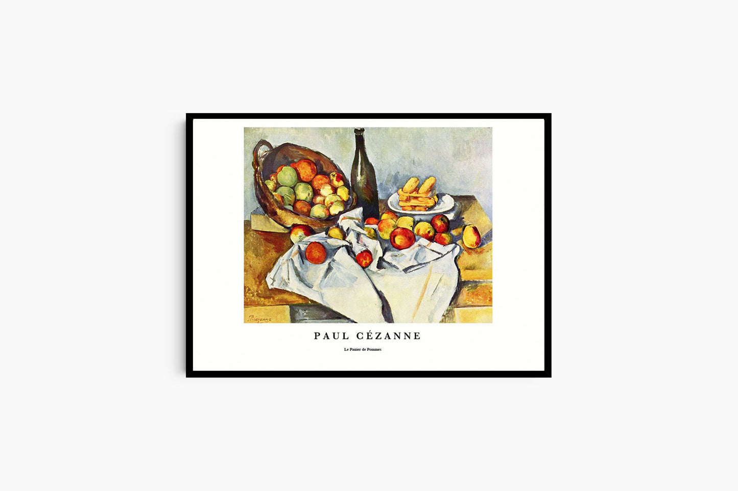 Paul Cézanne - Le Panier des Pommes Poster