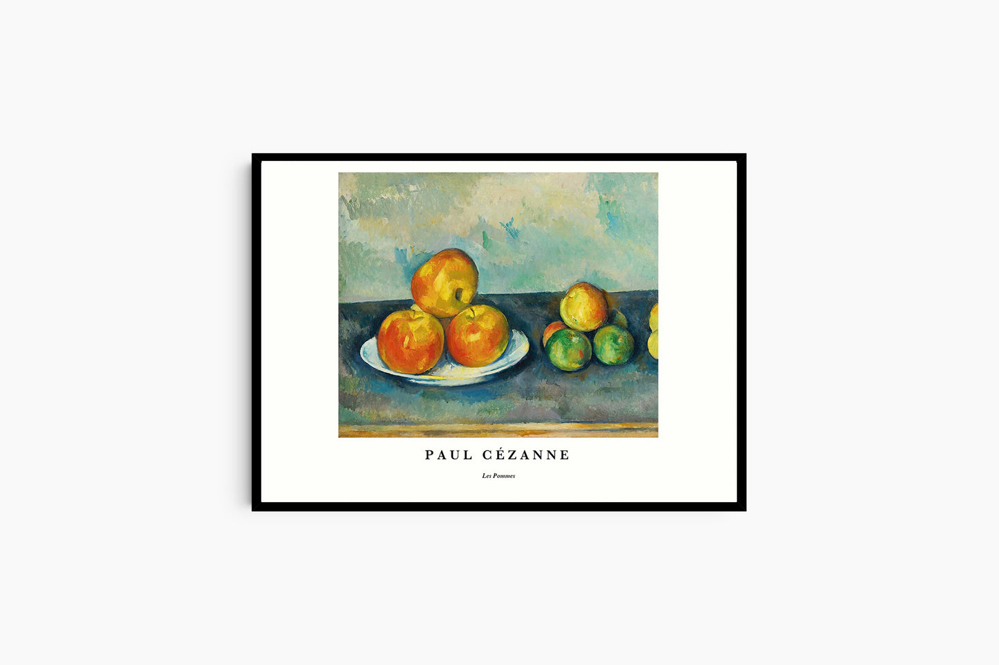Paul Cézanne - Les Pommes Poster