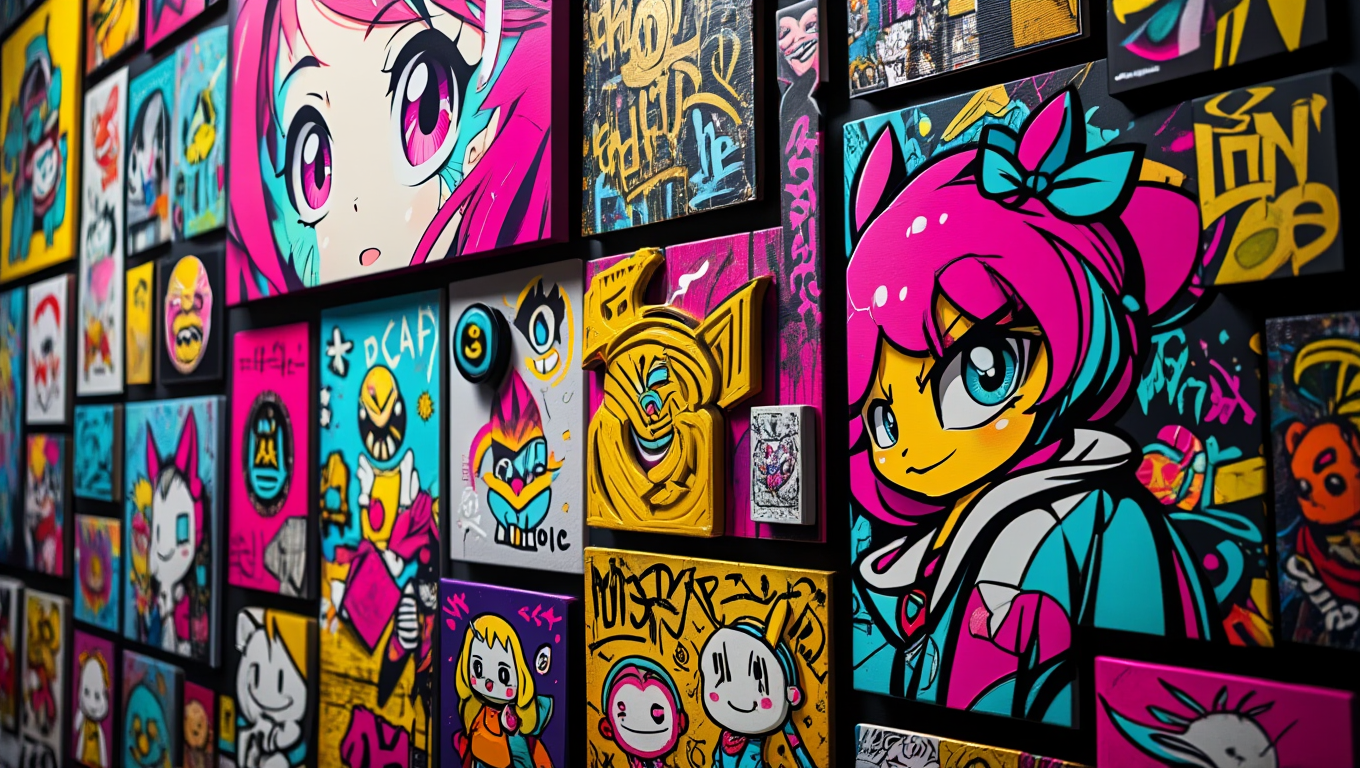 Pop Culture & Personality: Anime, Characters & Contemporary Art