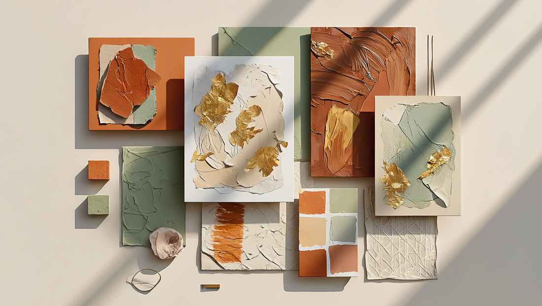 Textured & Mixed Media Prints: Depth Without Clutter
