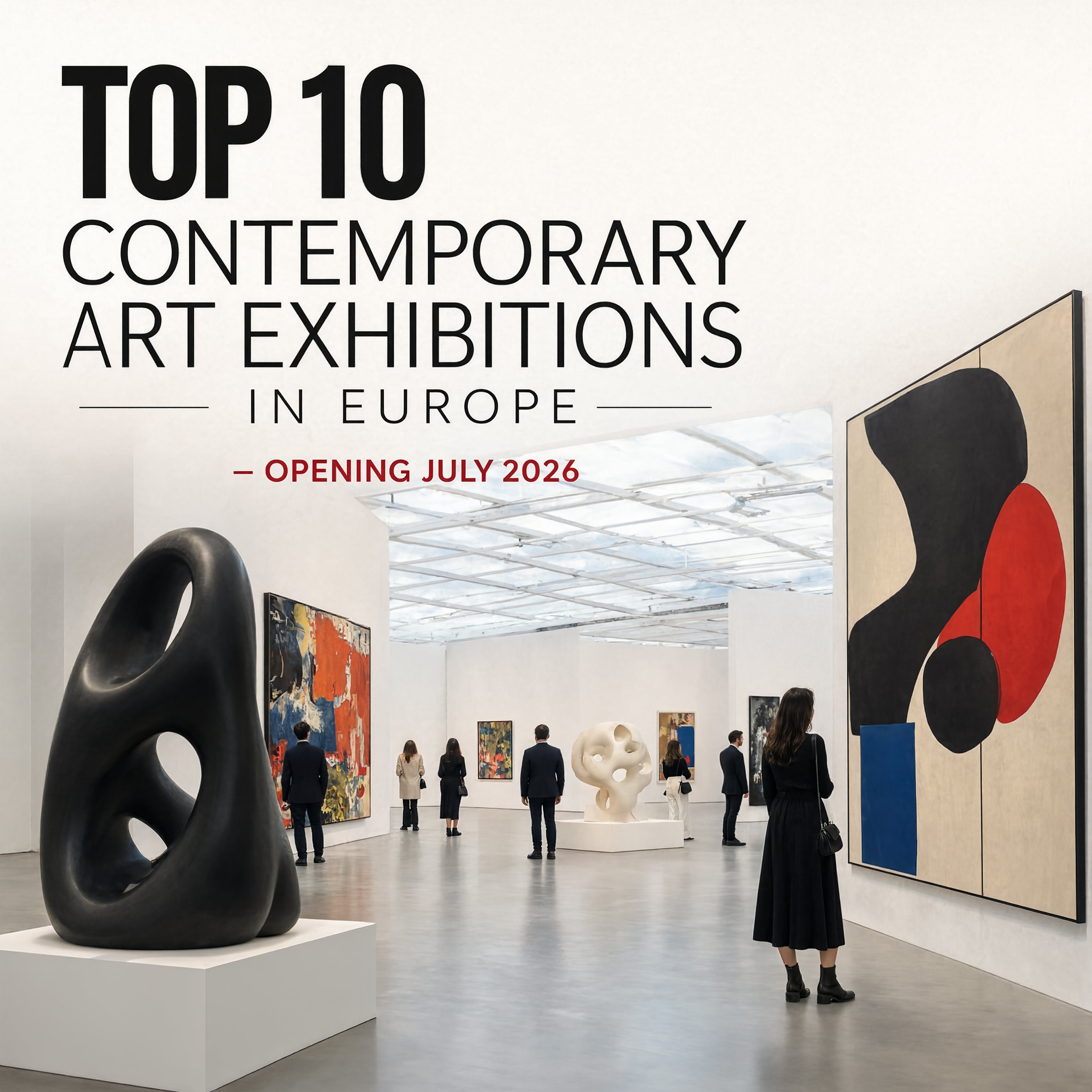 Top 10 Contemporary Art Exhibitions in Europe Opening July 2026