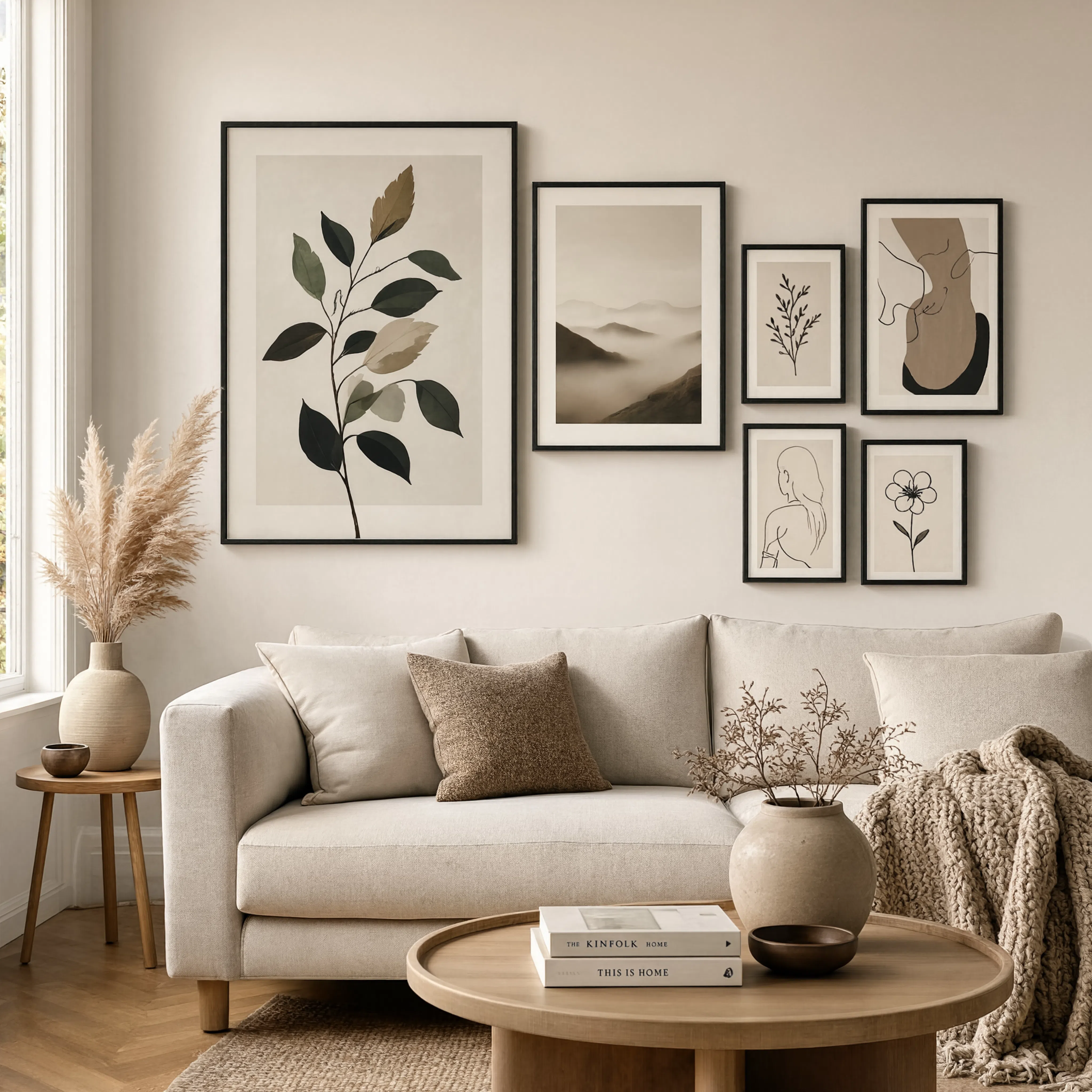 Gallery Wall Size Guide: Choosing the Right Print Combinations