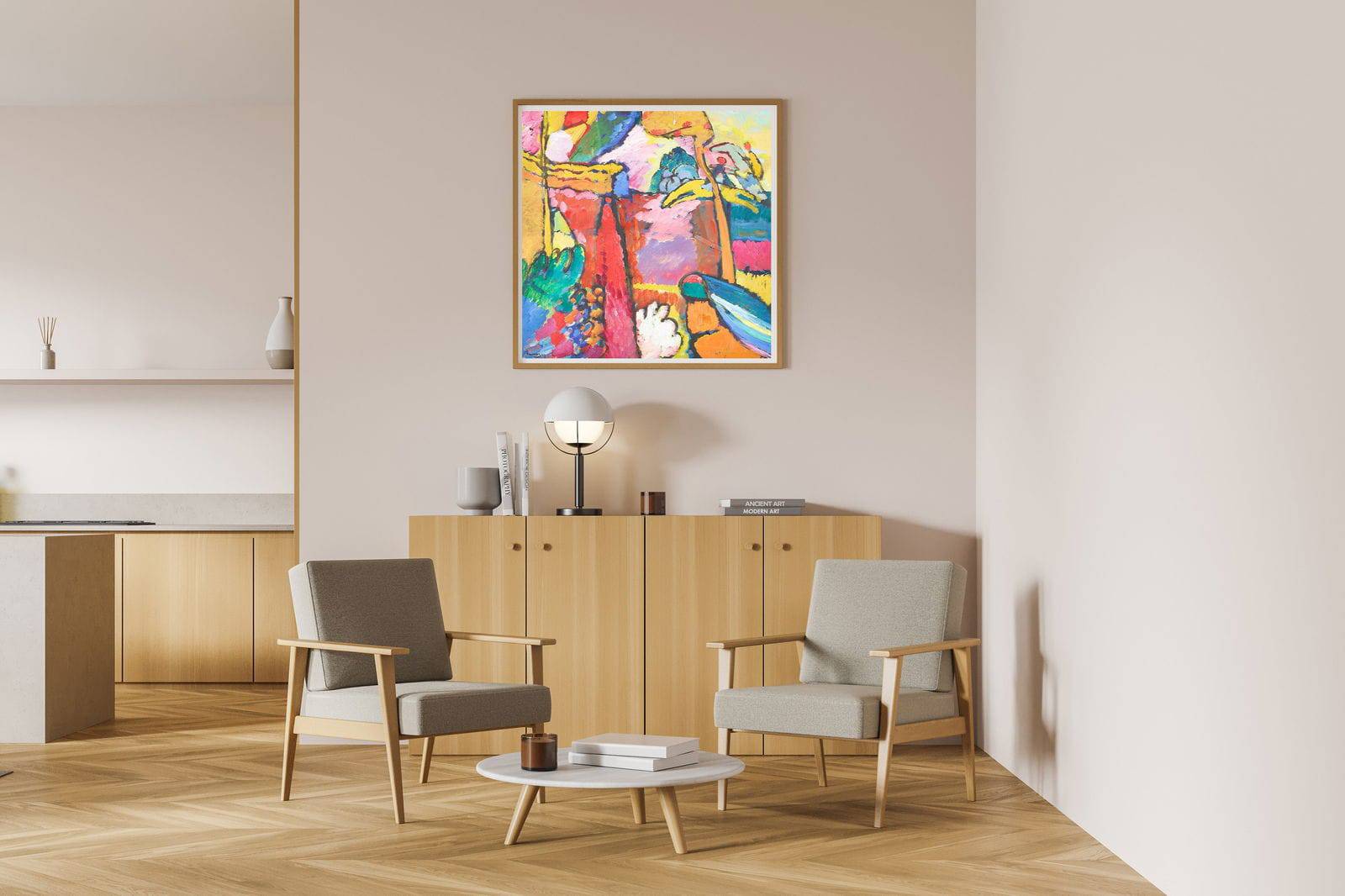 The Bold Colors of Kandinsky: Abstract Expressionism in Modern Decor
