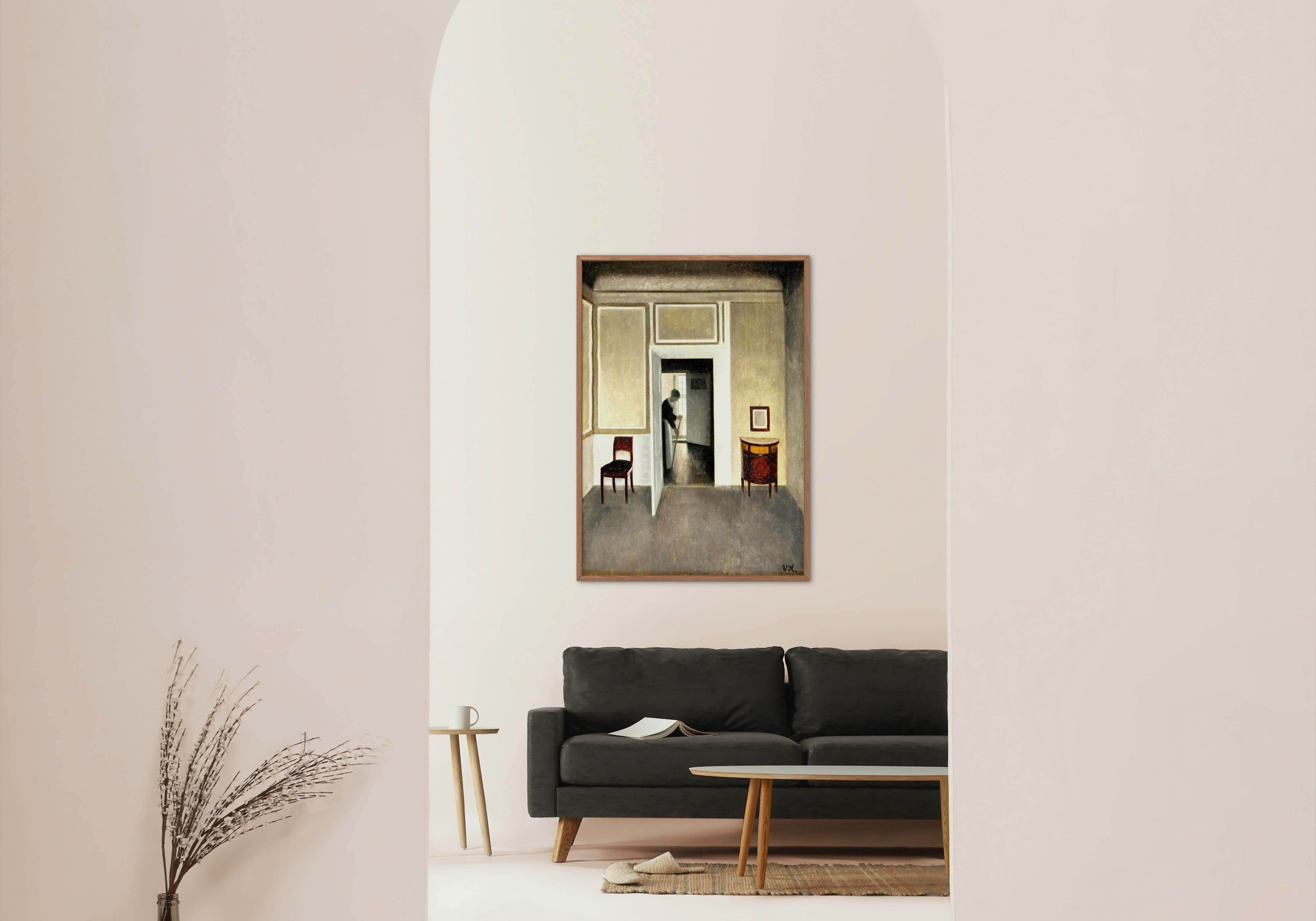 Vilhelm Hammershøi: The Poet of Silence in Danish Painting - Hakyarts