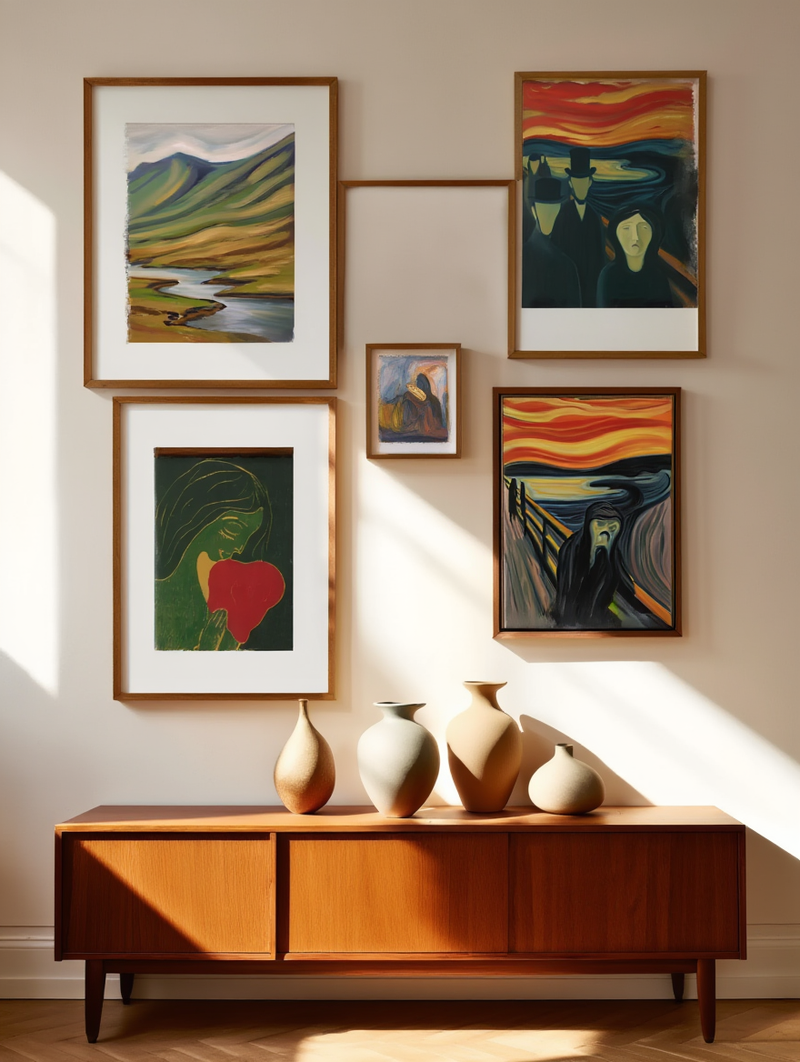 Edvard Munch Wall Art Prints - Mix and Match