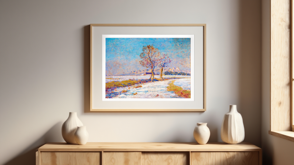 Winter Landscape under the Tatras