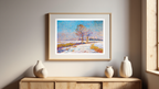 Winter Landscape under the Tatras - Hakyarts