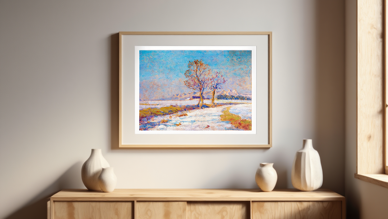 Winter Landscape under the Tatras