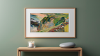 Above the Sea – Paul Gauguin Poster | Post-Impressionist Seascape & Symbolist Art Print - Hakyarts