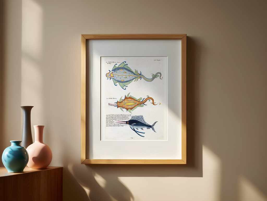 Louis Renard - Poissons Plate 97 Poster