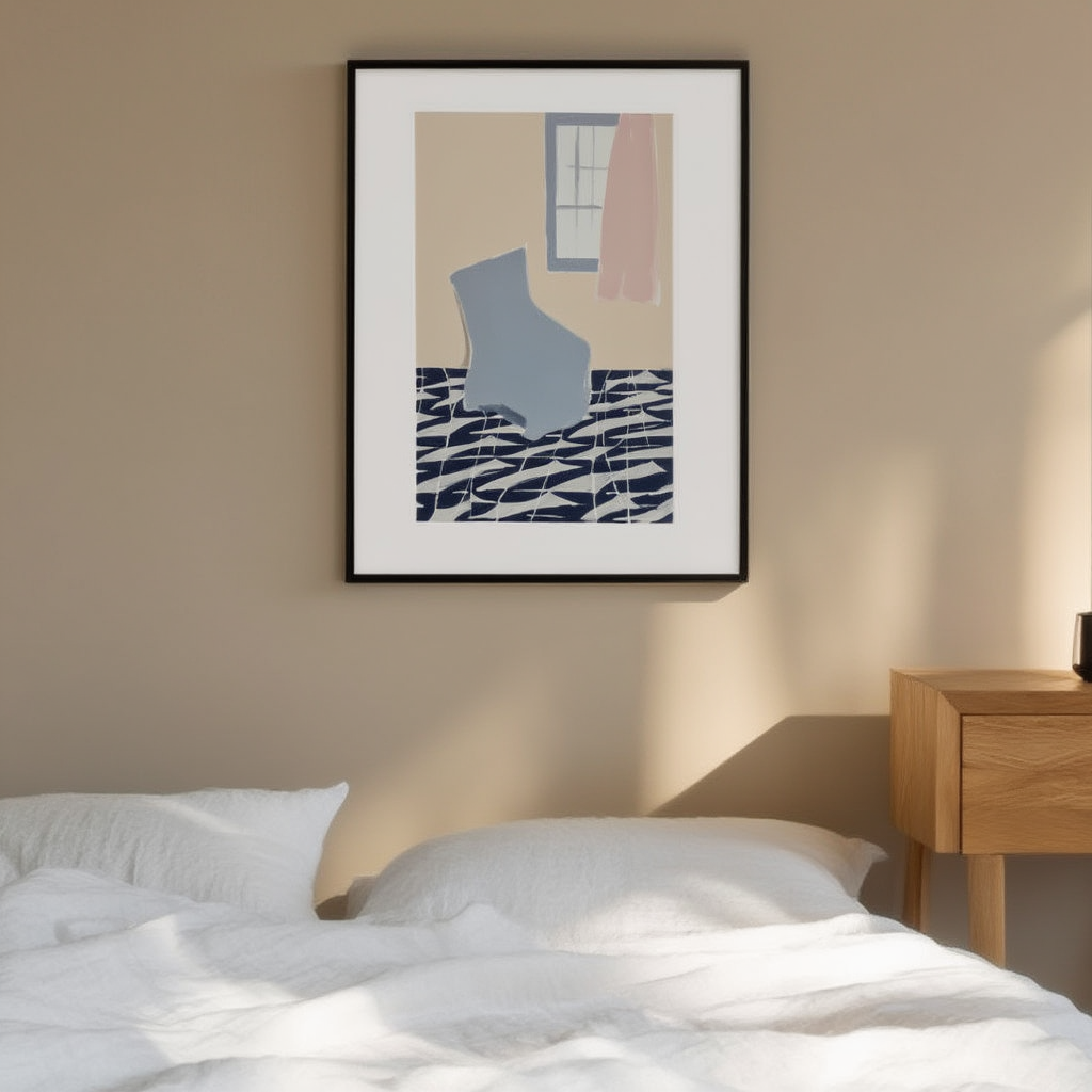 Cozy Nook – Interior Illustrative Art Print - Hakyarts