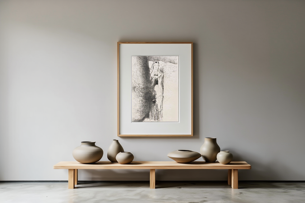 Odilon Redon - And the Angel Took the Censer