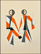 El Lissitzky – 4 Modernist Prints | Geometric Art Collection - Hakyarts