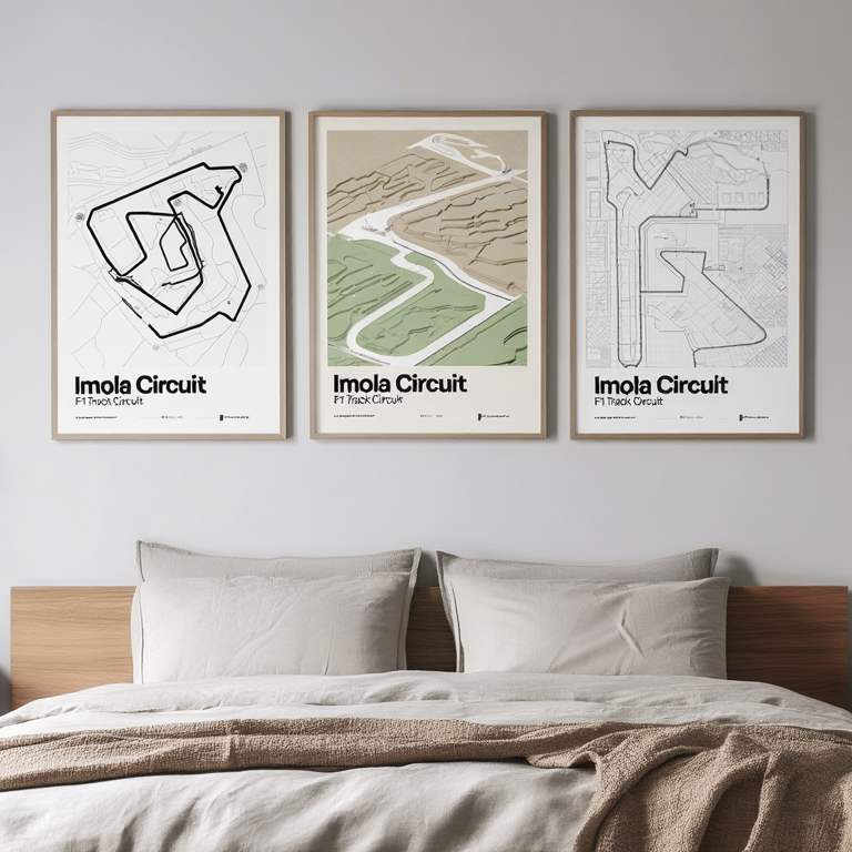 F1 Imola Nordic Circuit – Version 1 – Set of 3