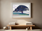 The Bonaventure Pine – Paul Signac Poster | Neo‑Impressionist Coastal Landscape Art Print