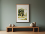 Motif from Nauders – Marie Egner Poster | Landscape Art Print