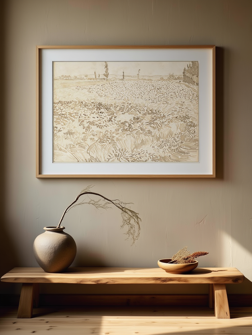 Vincent Van Gogh - Wheat Field