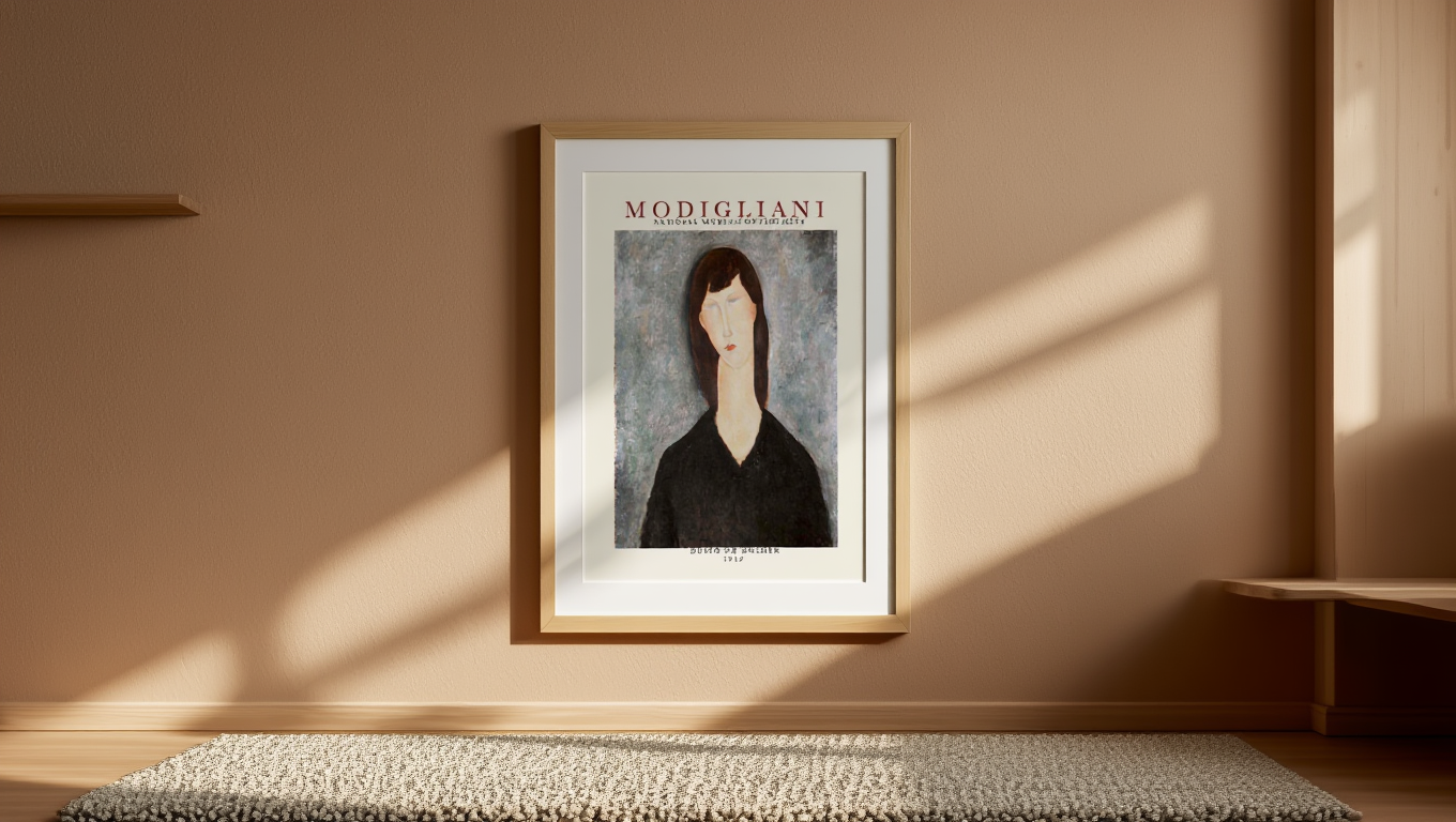 Amedeo Modigliani - Busto de Mulher Poster