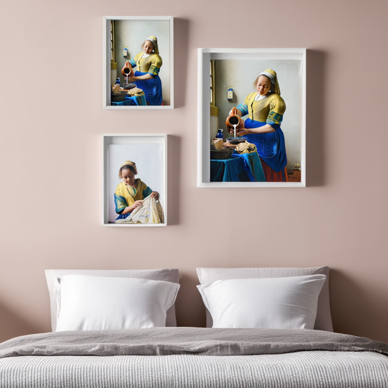 Vermeer Elegance – Set of 3 Art Prints