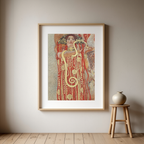 Hygieia by Gustav Klimt – Symbolist Figurative Art Print