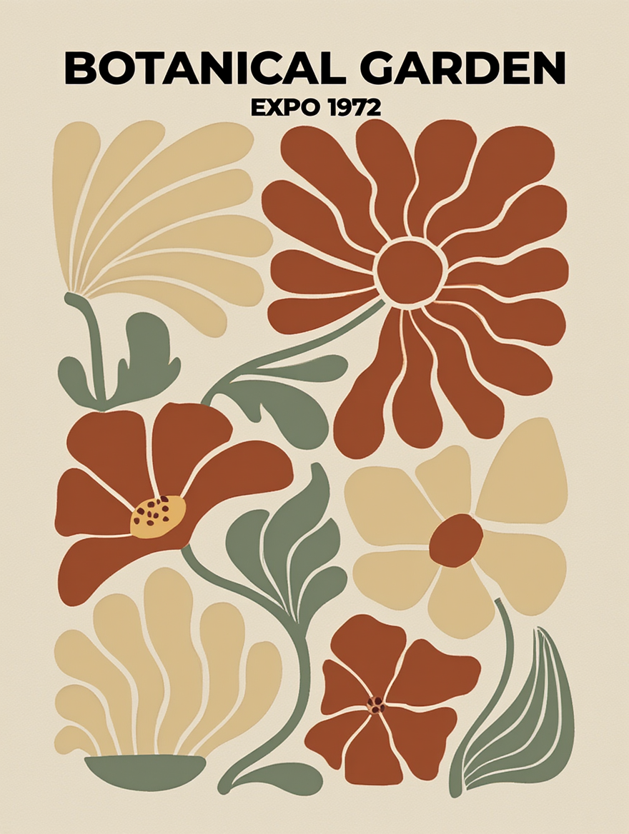 Vintage Botanical – Set of 3 Prints