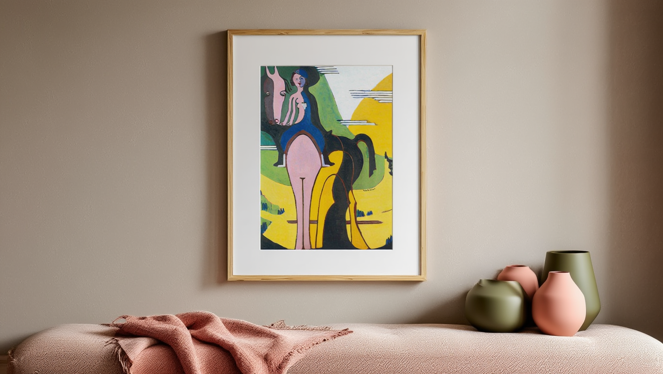 Ernst Ludwig Kirchner - Female Rider