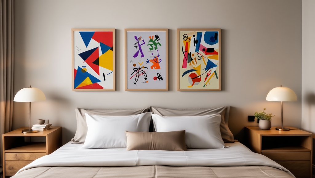 Paul Klee & Kandinsky Wall Art – Set of 3 Prints