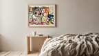 Interior by Henry Lyman Sayën – Vintage/Modern Art Print
