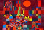 Paul Klee - Slot og sol | HakyArts