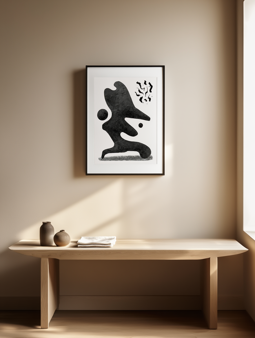 Contemporary Abstract No 3 Poster