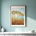 Les Oliviers, Effet de Soleil aux Martigues – Francis Picabia Poster | Modernist Landscape & Sunlit Olive Grove Art Print