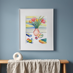 Still Life with Pipe and Apples by August Macke – Expressionist Art Print