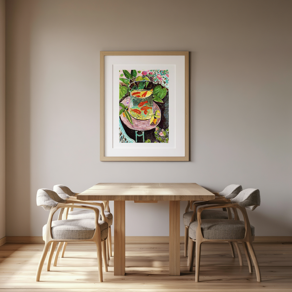 Henri Matisse – The Goldfish | Vibrant Modern Art Print