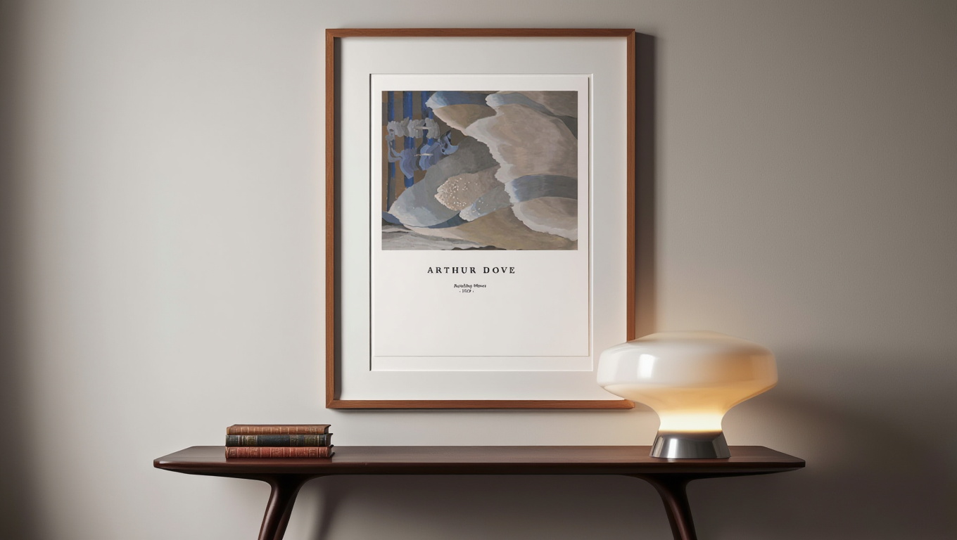 Arthur Dove - Reaching Waves Poster