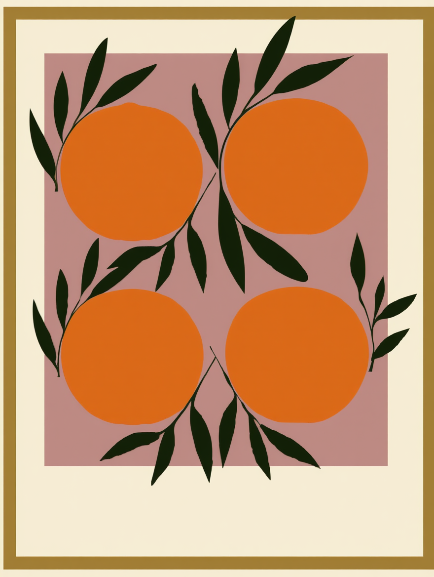 Fun and Vibrant Abstract Prints – 6 Modern Gallery Art Pieces