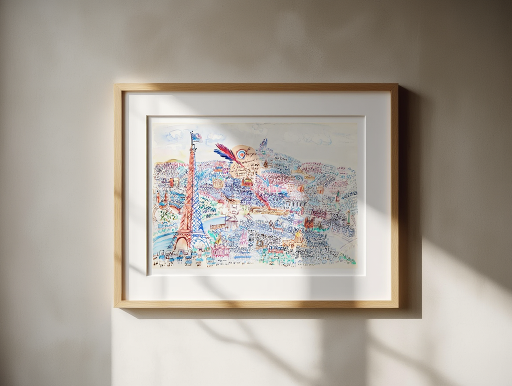 Livre d’or de Marianne – Raoul Dufy (1927) | Colorful Modernist Art Print