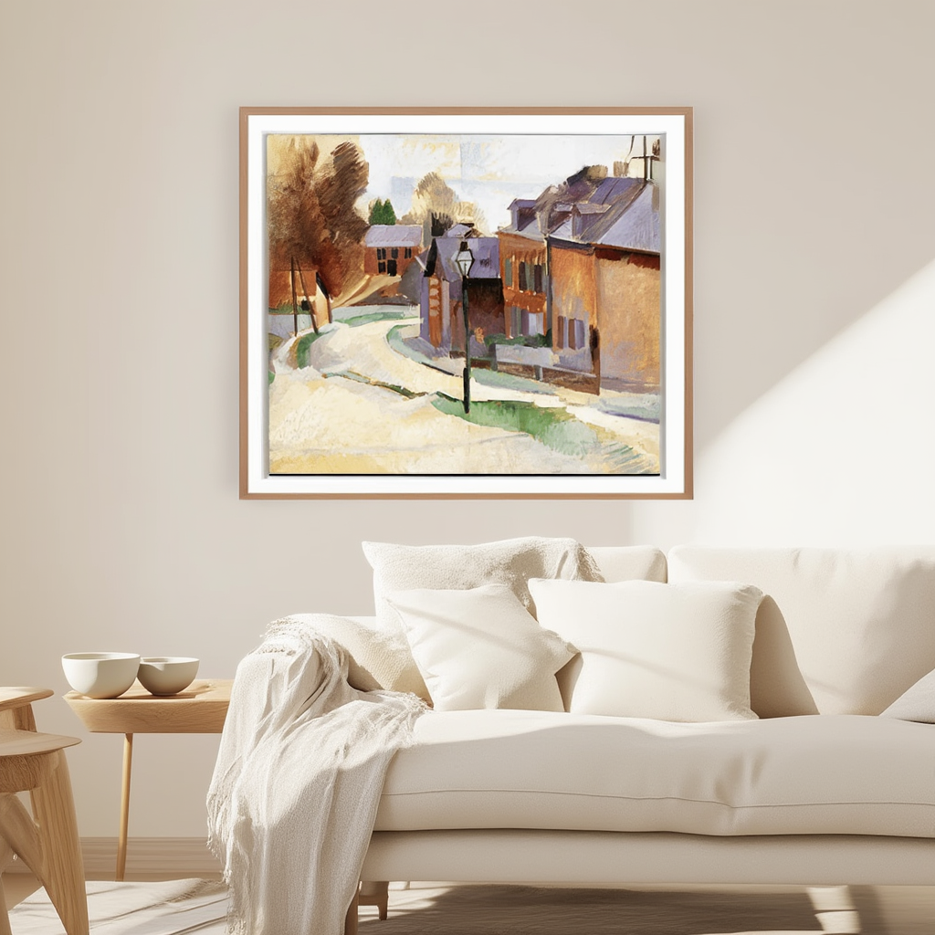 Route de Laon – Robert Delaunay, 1912 – Vintage Modernist Art Print