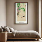 Two Barn Swallows in Flight – Ohara Koson Poster | Japanese Nature Art Print - Hakyarts