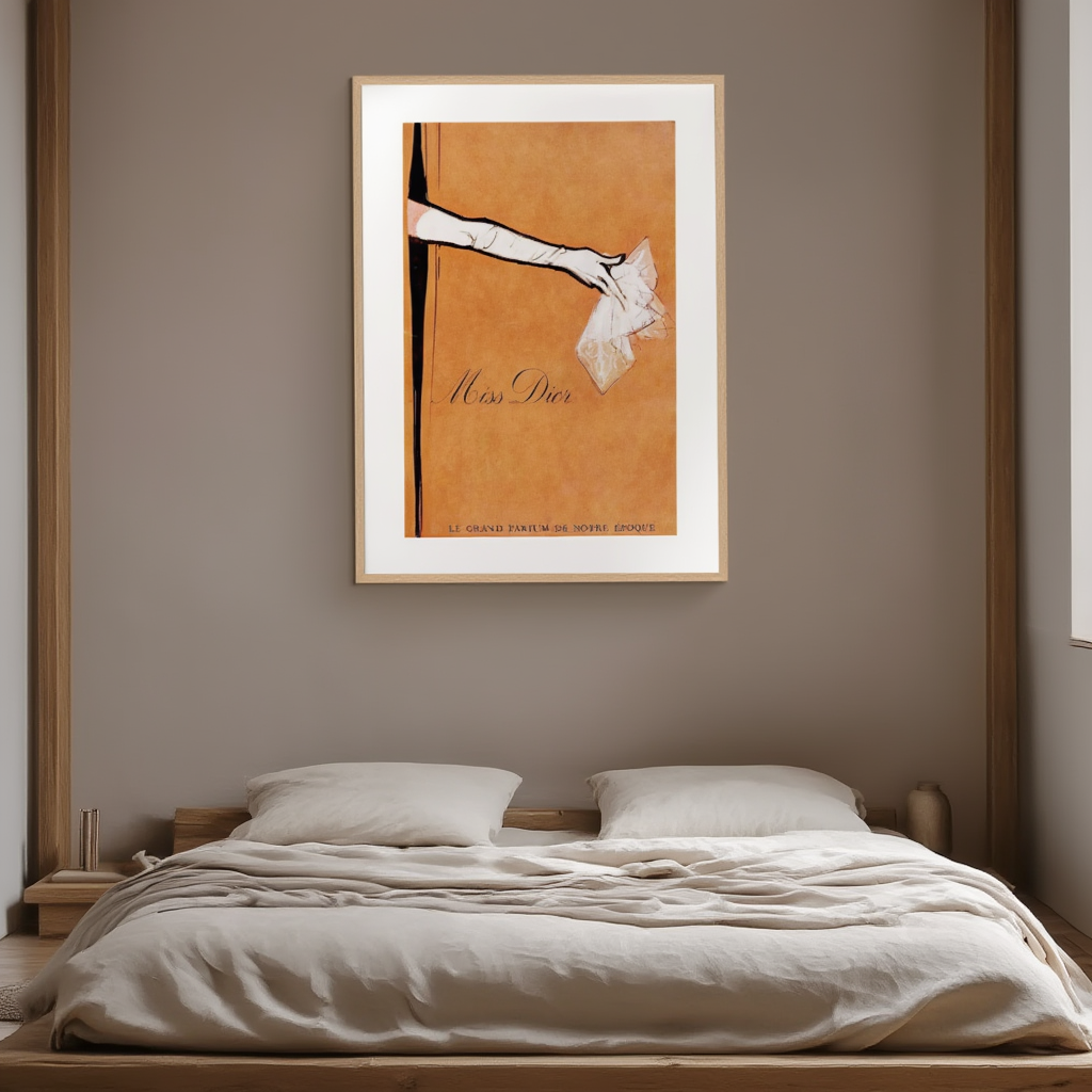 Vintage Miss Dior Poster - Le Grand Parfum de Notre Époque