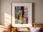 Dealer with Jugs by August Macke – Expressionist Art Print
