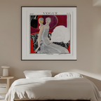 Vogue October 1, 1922 – Vintage Fashion Illustration Poster
