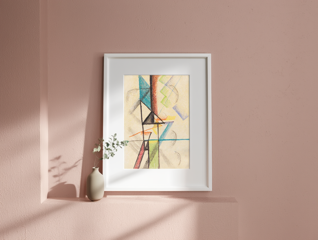 August Macke - Abstrakte Formen V