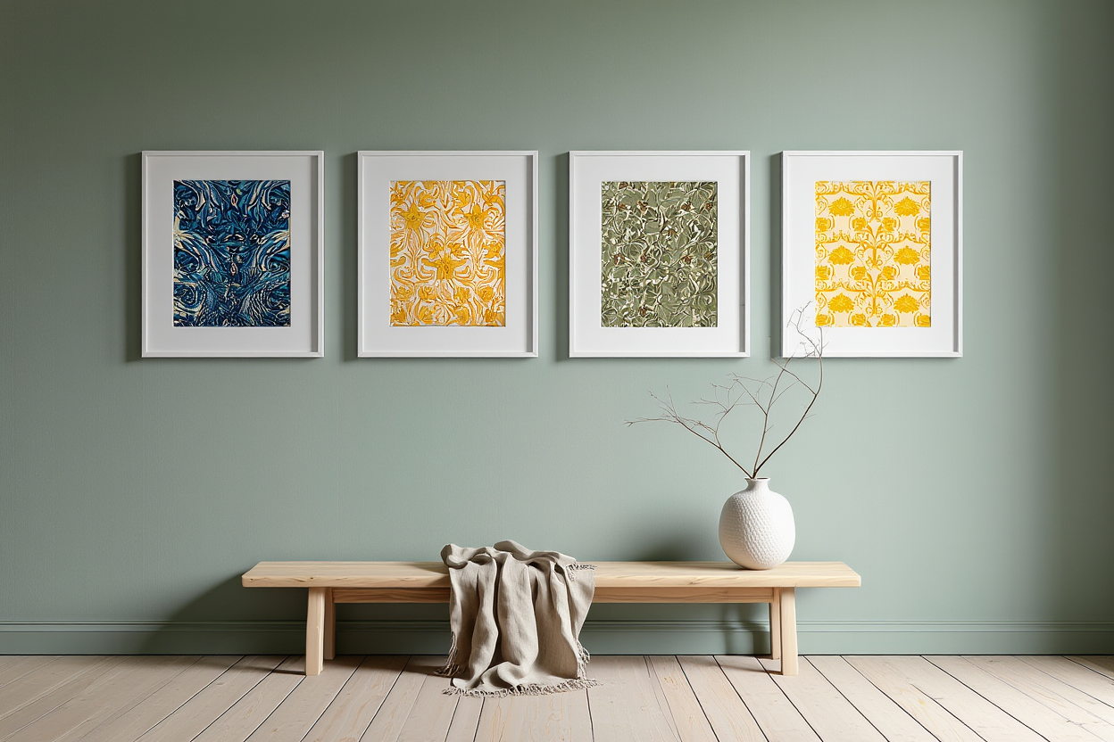 William Morris – Nature Inspired Elegance 4-Prints
