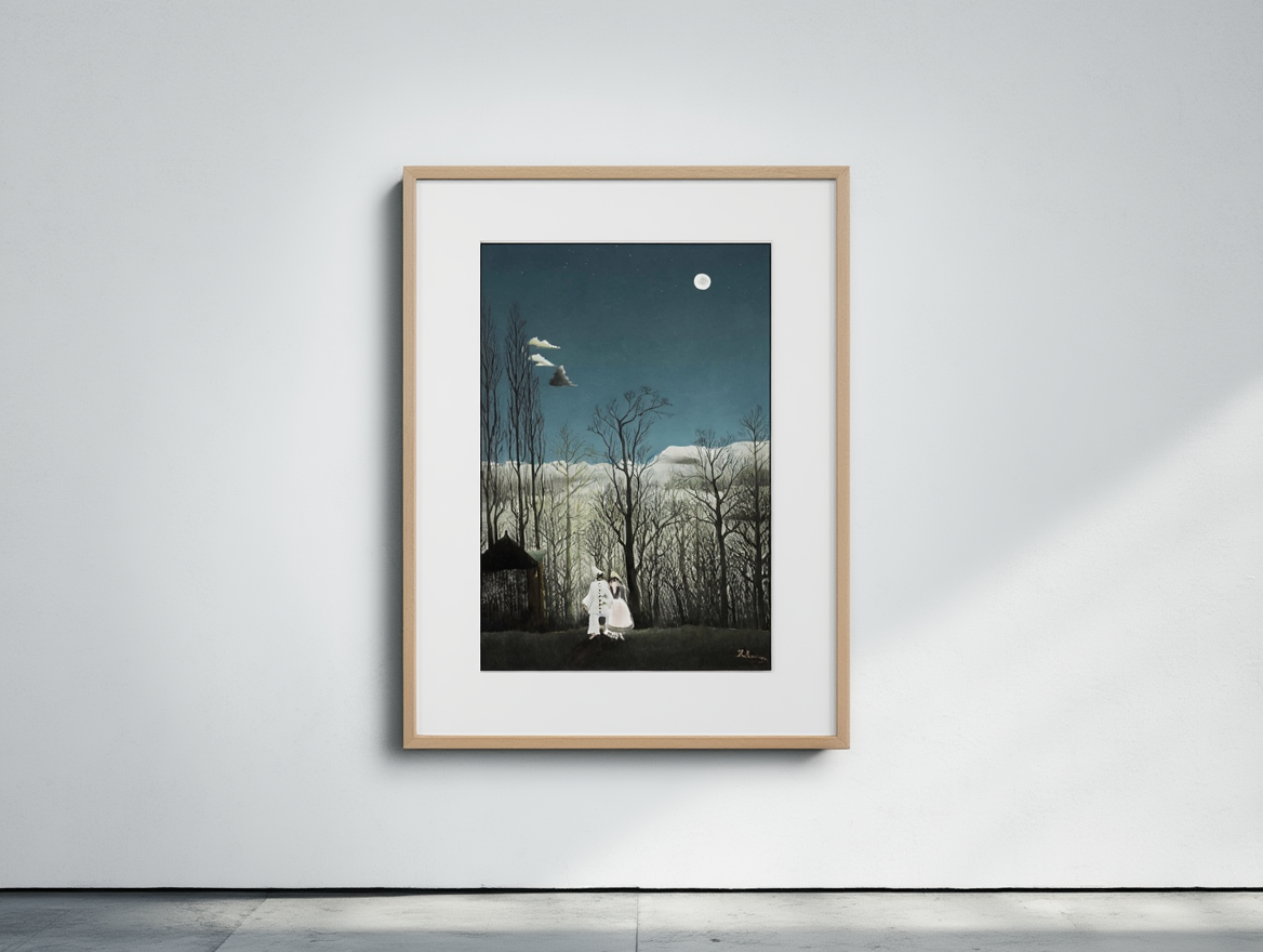 Carnival Evening by Henri Rousseau – Post-Impressionist Art Print