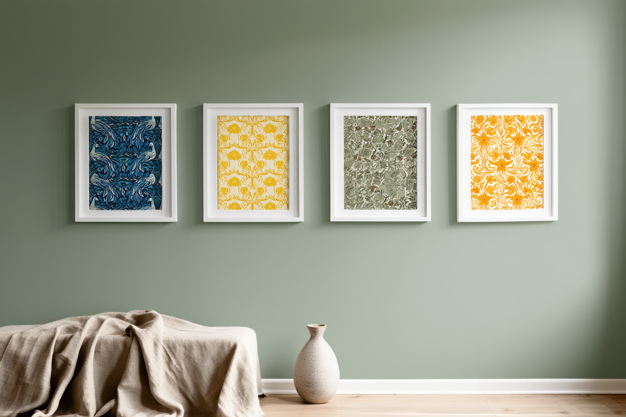 William Morris – Nature Inspired Elegance 4-Prints