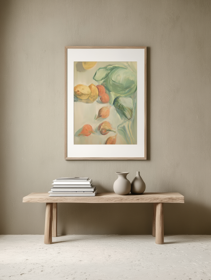 Still Life Illustration Print – Timeless Elegance for Your Walls