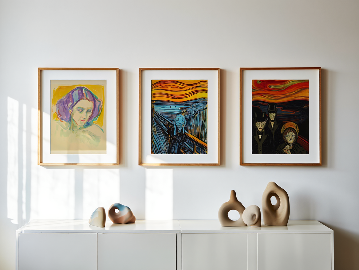 Edvard Munch – Mix & Match | 4 Prints