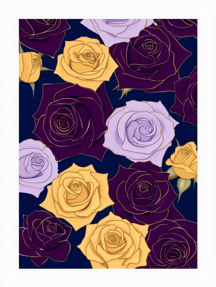 Nature’s Palette – 7 Floral Compositions